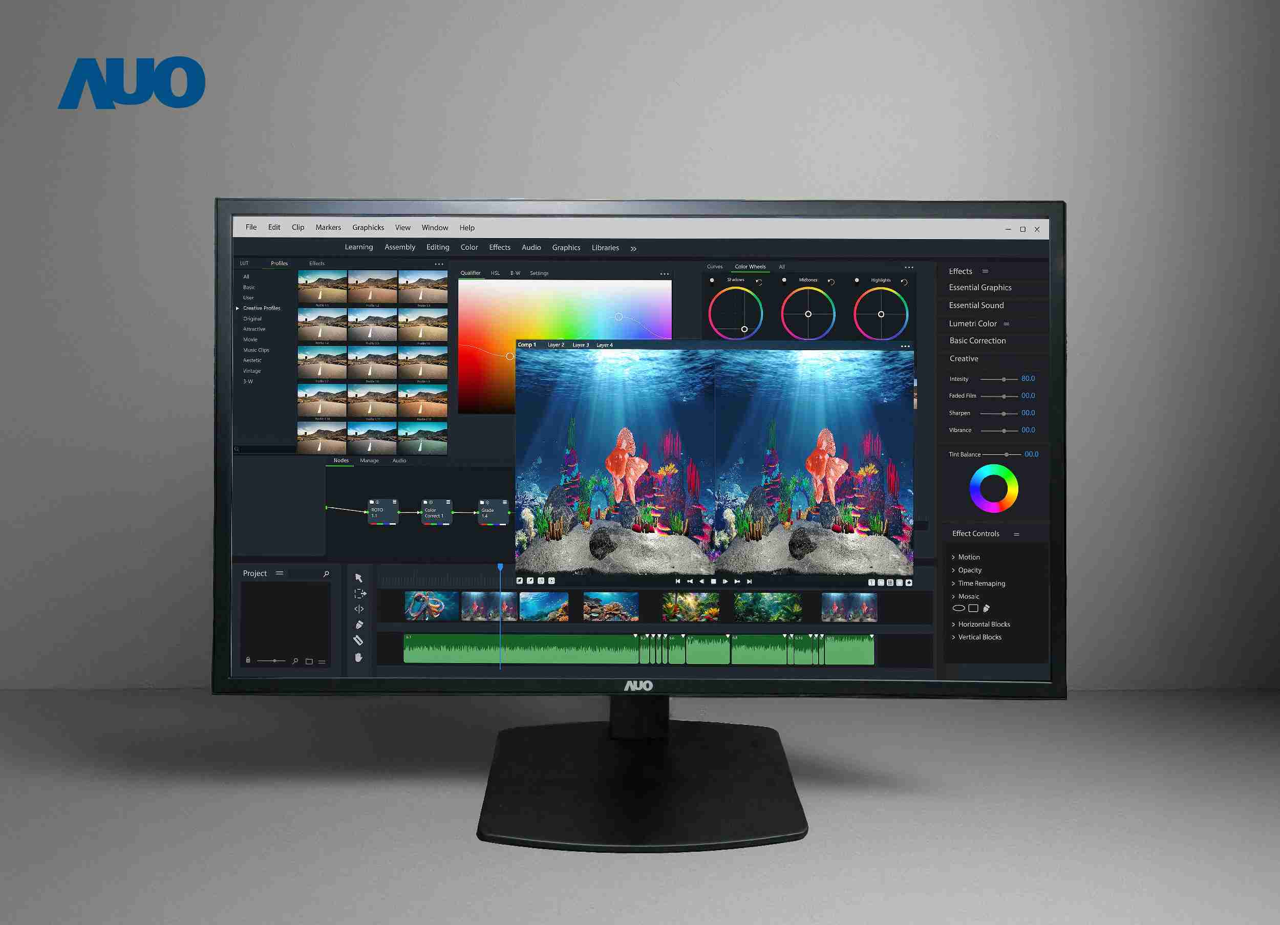 尊龙集团开发32吋2D/3D专业桌上型显示器，，，，拥有8K4K超高分辨率，，，，并以低串扰算法优化3D显示效果，，搭载自动眼球追踪功能，，，能实时调整3D图像，，，，进行实时2D与3D无缝共存窗口，，，，提供图像设计工作者突破二维接口的崭新工作氛围与效率